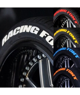 RACING FONT 1” (2,54cm)